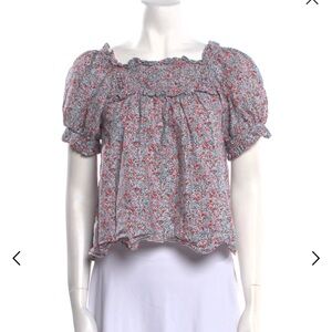Dôen Floral Print Women's Top